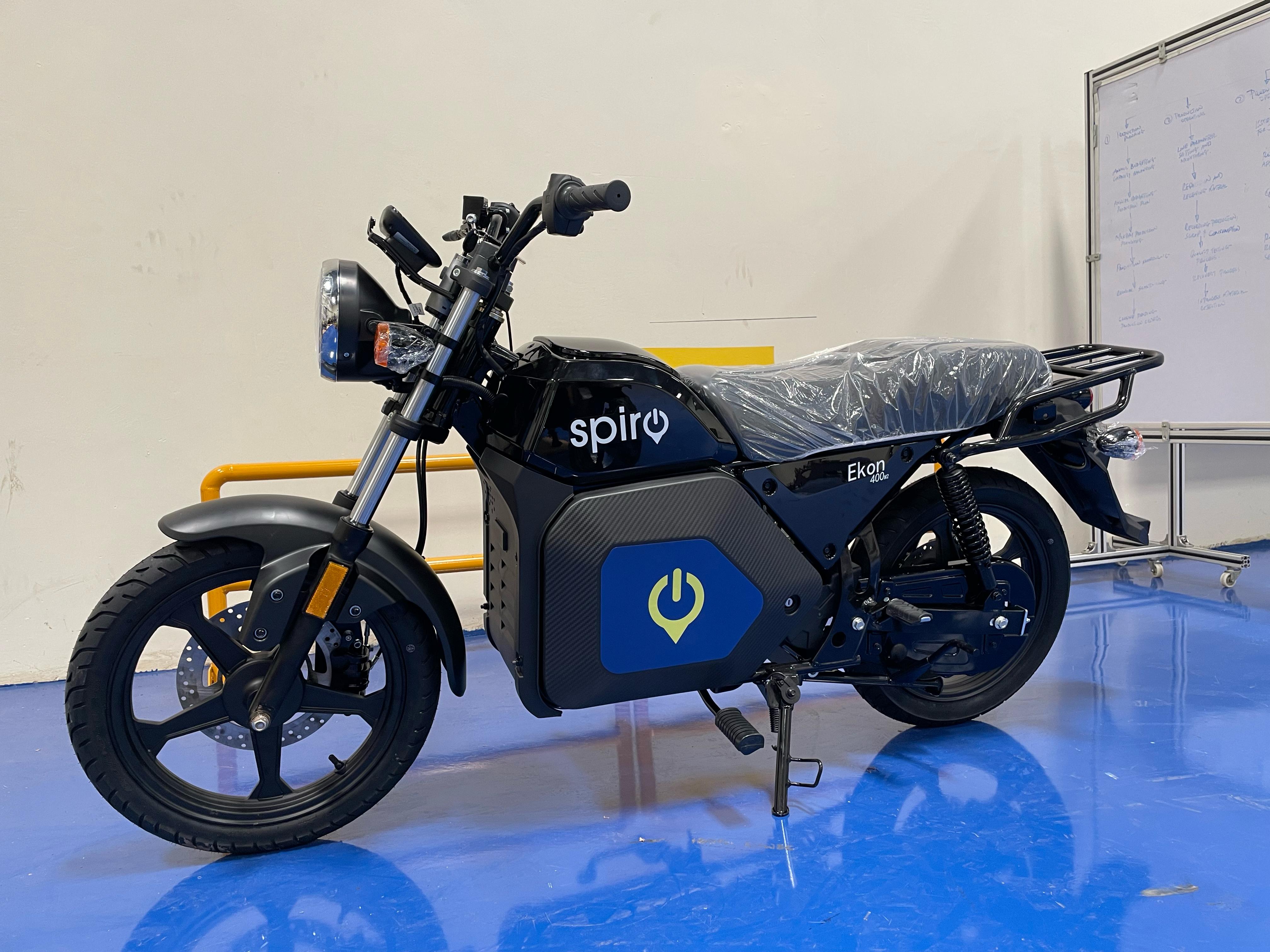 Spiro Electric Motorcycle Display
